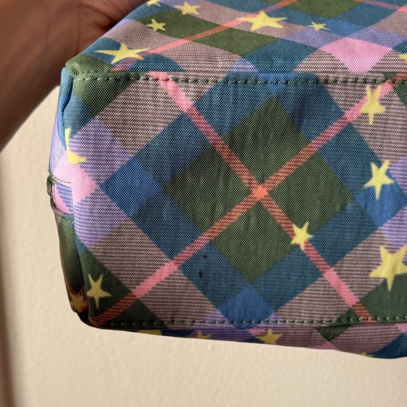 Baggu bowler bag star plaid print - Picture 6 of 8